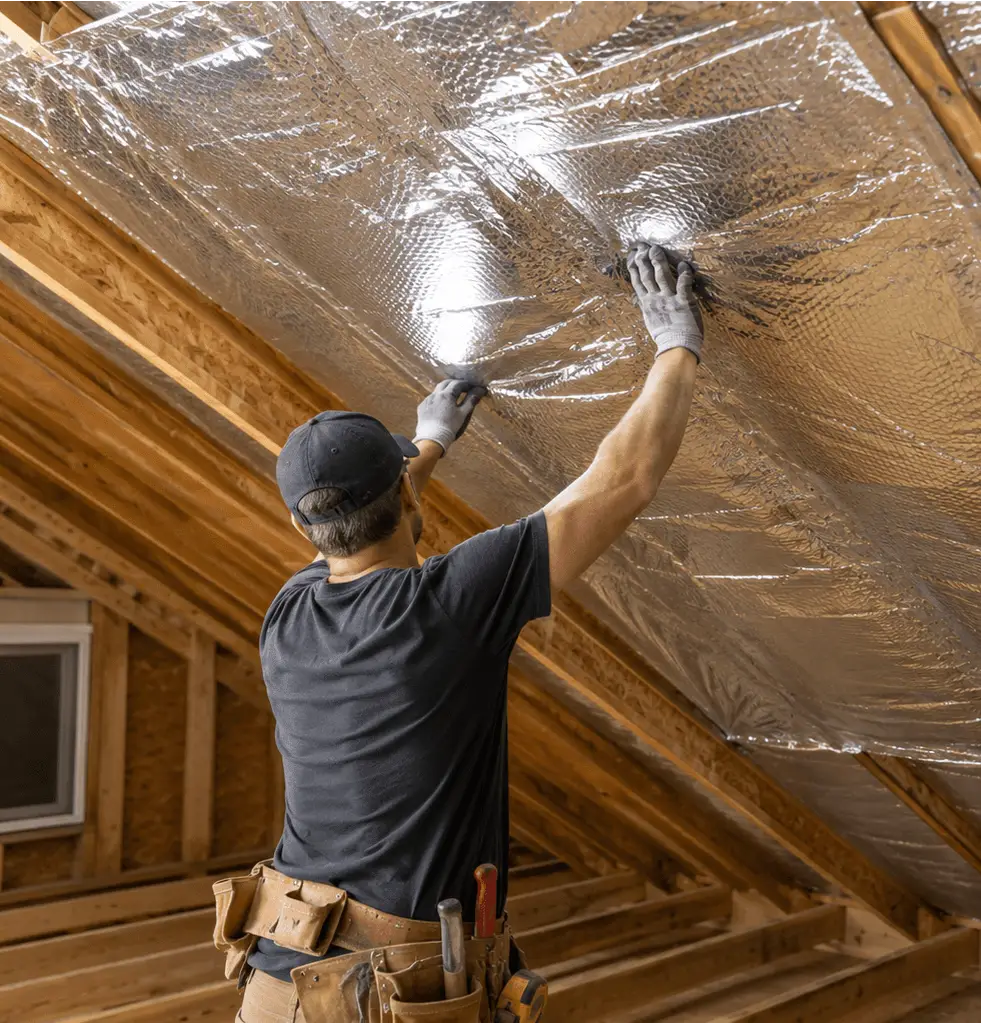 Radiant Barrier Installation Process